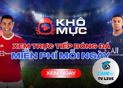 Khomuc TV cung cấp nhiều lựa chọn link xem bóng đá đa dạng