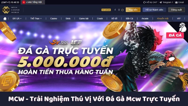 Vai trò và sự uy tín của MCW trong ngành cá cược đá gà mcw trực tuyến